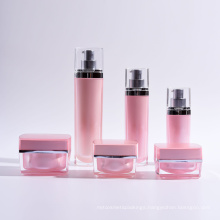 Mellow Fancy Plastic Acrylic Lotion Bottles with Jars Collection